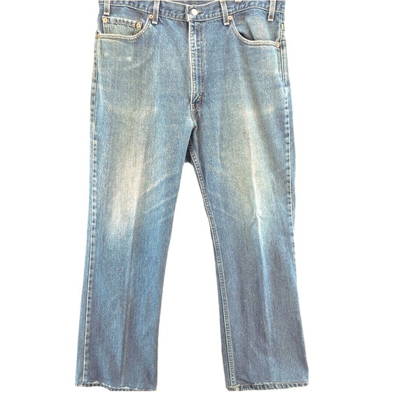 Vintage Levi's 517 Jeans Mens 40x34 Bootcut USA Relaxed Fit 90s Retro Grunge Y2K - Picture 1 of 12